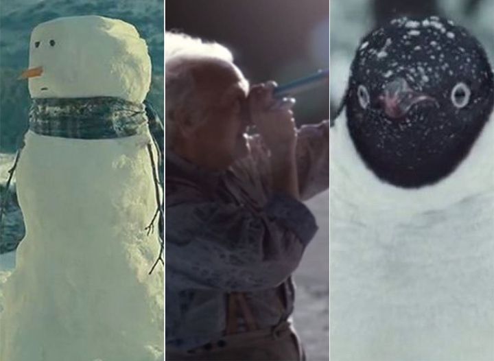 <strong>Three past John Lewis Christmas ads</strong>