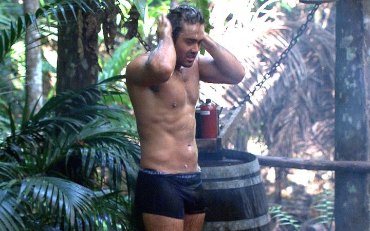 Spencer was removed from the jungle after just three days