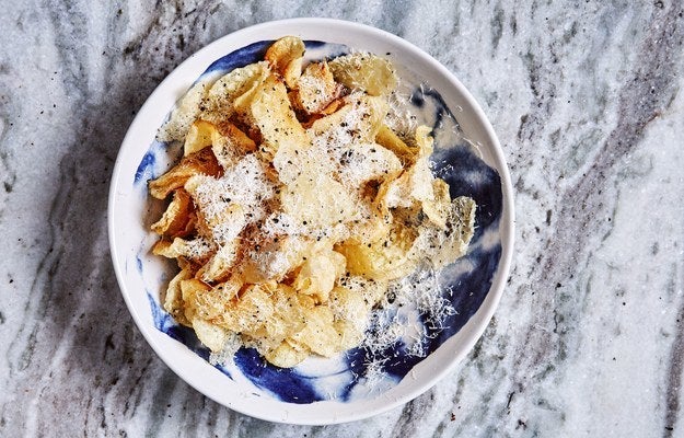 Cacio e Pepe Chips are the go-to snack we always want to make.