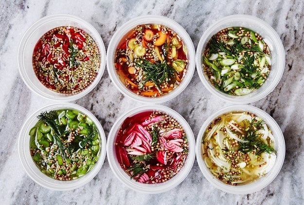 <p>If you want everyone to be pleased, hit them with the <a href="http://www.bonappetit.com/recipe/relish-tray-with-diy-eggs?mbid=synd_huffpotaste" target="_blank">Relish Tray with D.I.Y. Eggs</a>.</p>