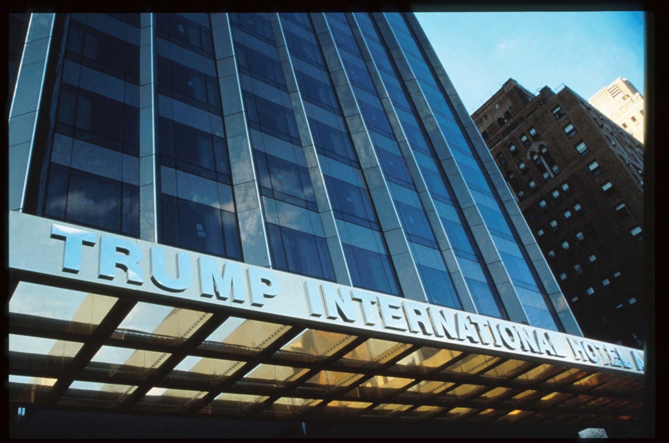 The Trump International Hotel & Tower circa 1996.