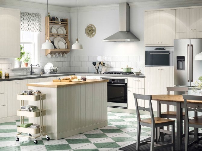 <p>An IKEA kitchen.</p>