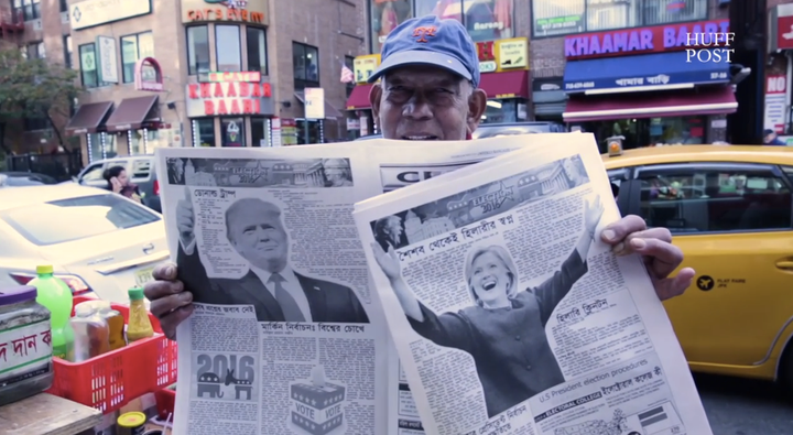 Bengali speakers in Queens will be voting for president using ballots in their native language.