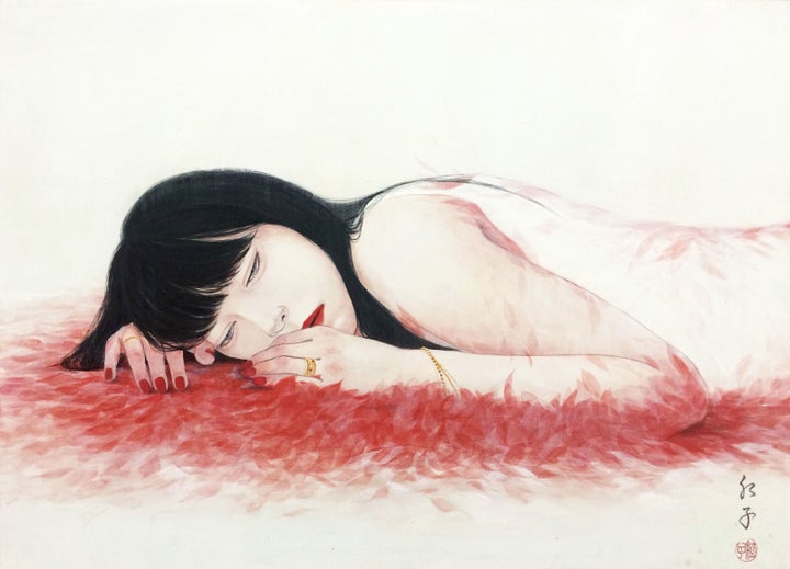 <p>Beniko Choji at Building Bridges Art Exchange</p>