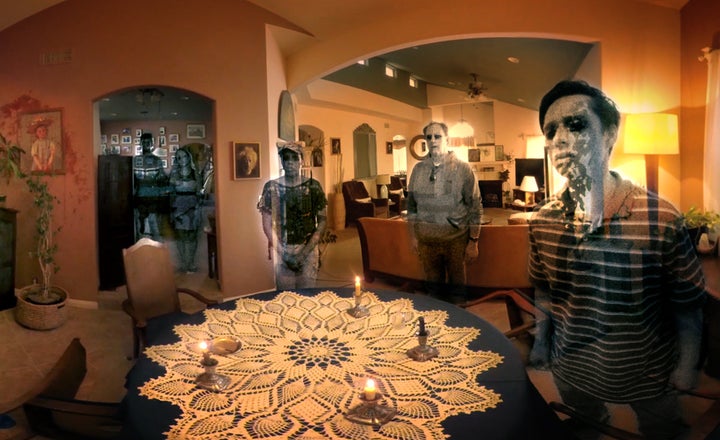 <p>Scene from<em> Eye for an Eye: A Séance in Virtual Reality</em></p>