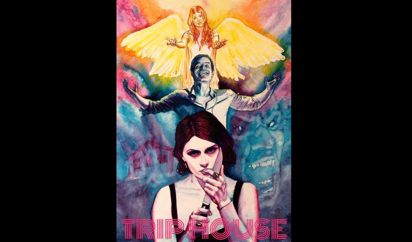 Poster for “Trip House,” Meaney’s upcoming horror feature film.