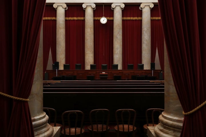 The courtroom of the U.S. Supreme Court is seen Sept. 30 in Washington, D.C.