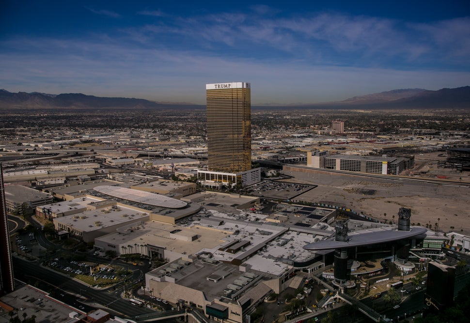 Las Vegas' Trump Tower in 2015.
