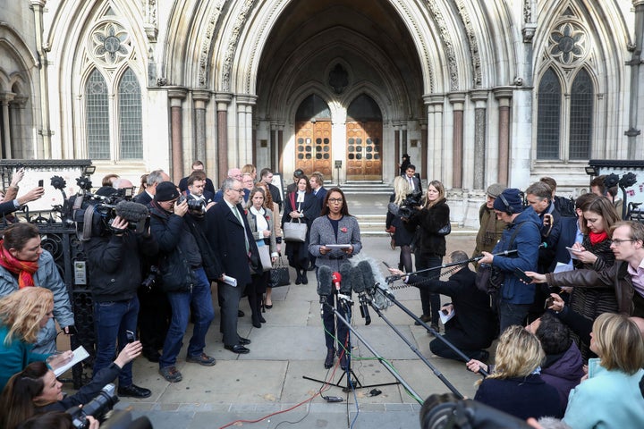 The High Court, where Gina Miller successfully fought for Parliament to be given rights to trigger Article 50