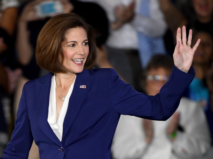 Democratic U.S. Senate candidate Catherine Cortez Masto could be making history today. 