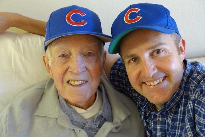 Lorenz Koch, seen here with grandson Adam McGinty, says Donald Trump is "a danger."