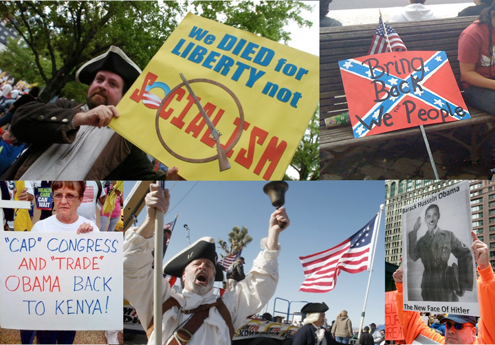 The New White Right, or Tea Party Patriot Protests 2009–2010.