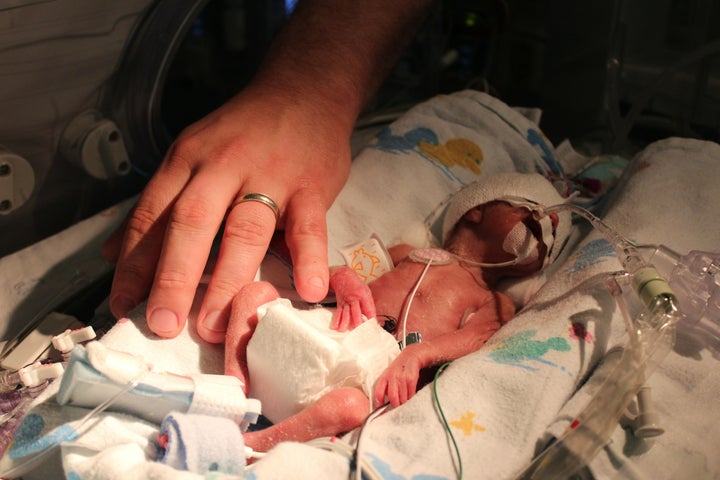 <p><em>(My husband’s hand)</em></p>