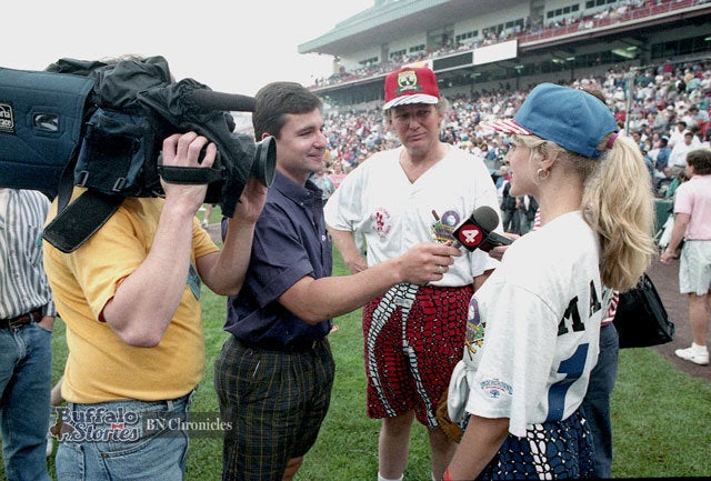 Donald Trump wearing dumb clothes. He played a major role in this dumb election.