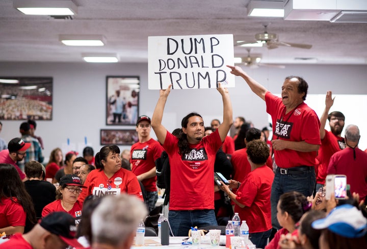 Culinary workers kick off campaign activities in support of Democratic candidates in Nevada.