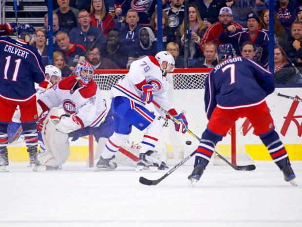 Montreal Canadiens lose 10-0 against Columbus Blue Jackets