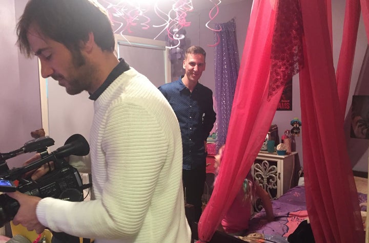 We are still at work educating today. A film crew is here from France to learn about trans youth and advocacy efforts.