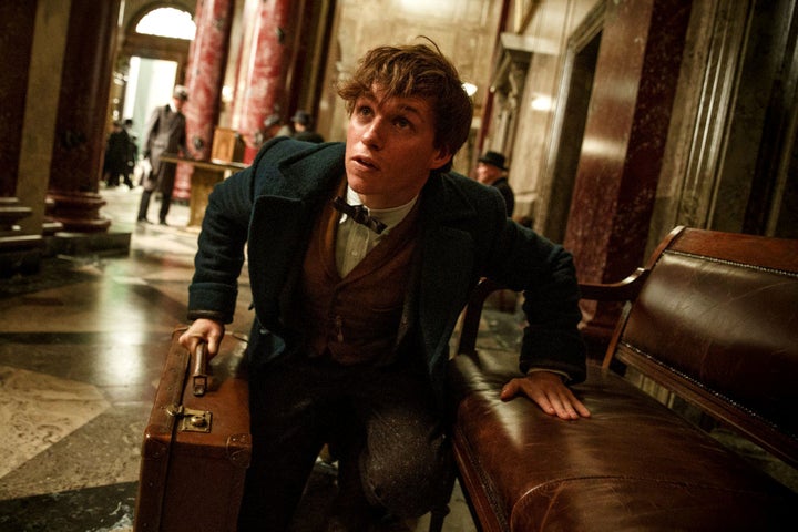 Eddie Redmayne in 'Fantastic Beasts'