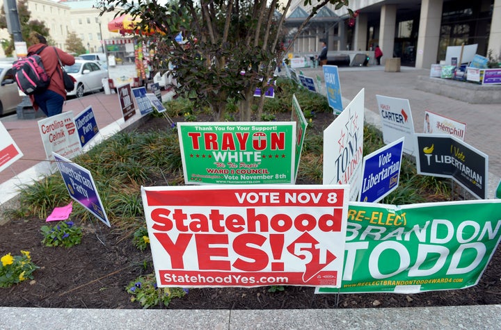 Washingtonians voted nearly 80% in favor of becoming a state.