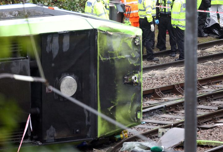 The crash is being investigated by the BTP and Rail Accident Investigation Branch 
