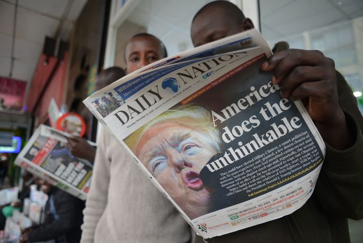 The victory of climate change skeptic U.S. President-elect Donald Trump has sent shockwaves across the world, including in Nairobi, Kenya.
