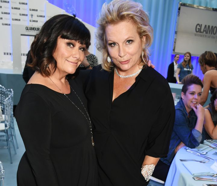 <strong>Dawn and Jennifer Saunders</strong>