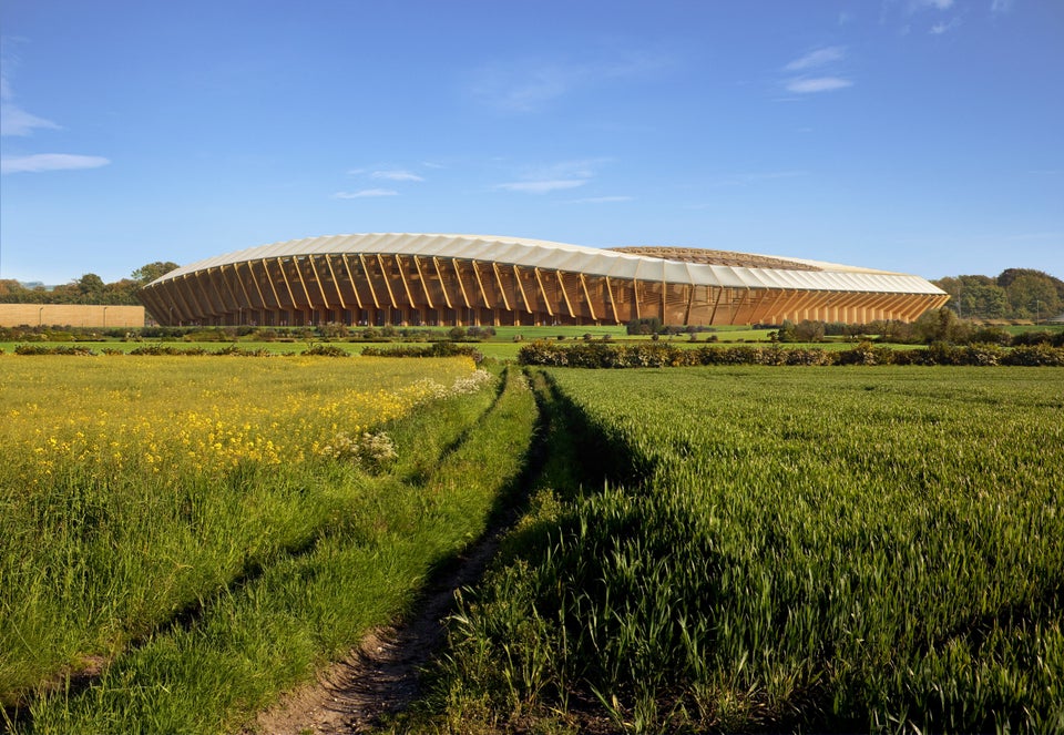 This Incredible Football Stadium Is Made Entirely Out Of Wood HuffPost UK