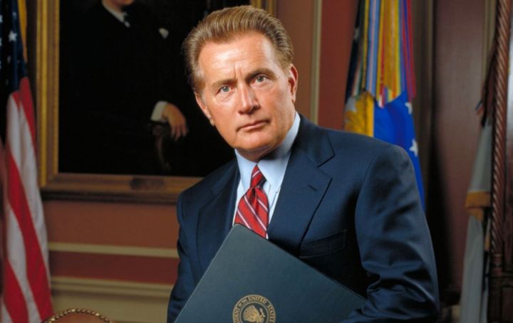 Martin Sheen played Jed Bartlet in seven series of 'The West Wing'