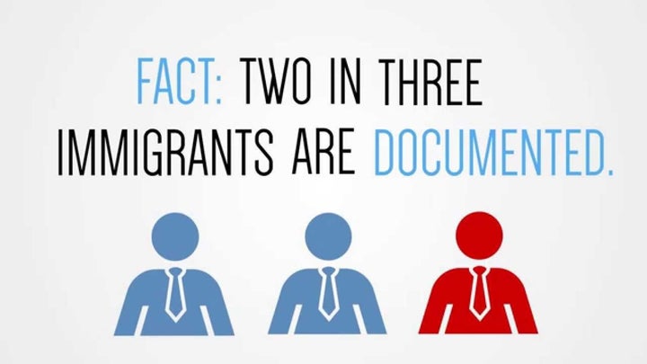 TWO IN THREE IMMIGRANTS ARE DOCUMENTED.