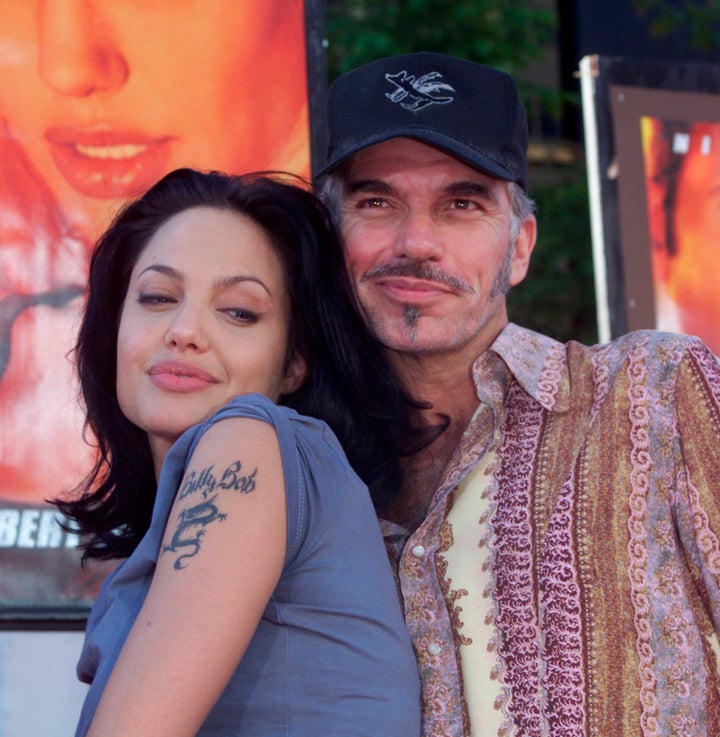 Angelina Jolie and Billy Bob Thornton at the "Gone in 60 Seconds" LA premiere in 2000. 