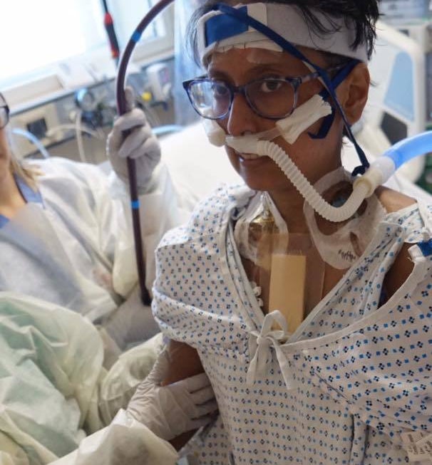 <p>Prasha Tuladhar, 28, was saved by NewYork-Presbyterian Hospital/Columbia University Irving Medical Center’s ECMO Program. ECMO is a cutting-edge medical technology that treats acute respiratory failure.</p>