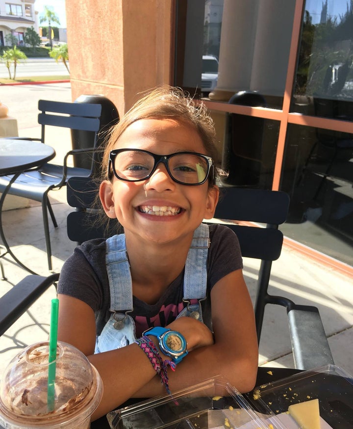 Zoe felt much better after a frappuccino. 