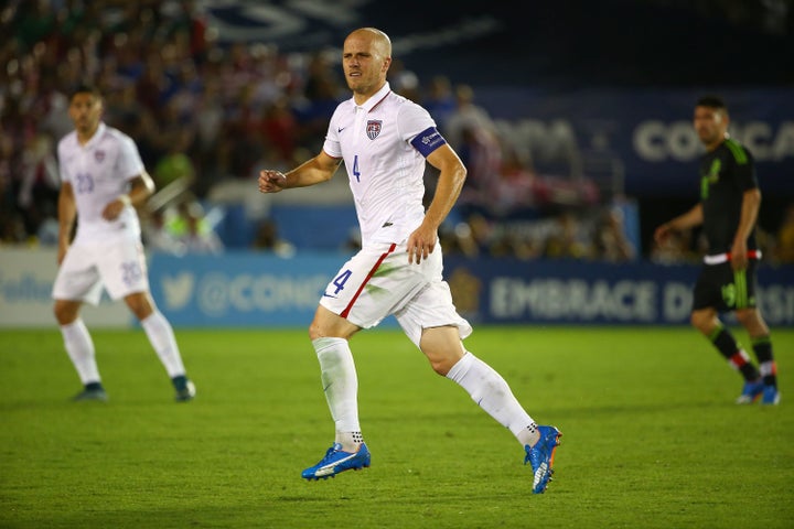 USMNT soccer captain Michael Bradley urged American soccer fans to show respect to Mexican fans when the U.S. and Mexico play Friday night.