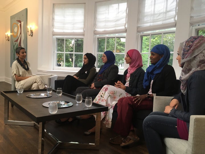 Zainab Salbi talks to Muslim women about their experiences living in Minnesota during an episode of <i>The Zainab Salbi Proje