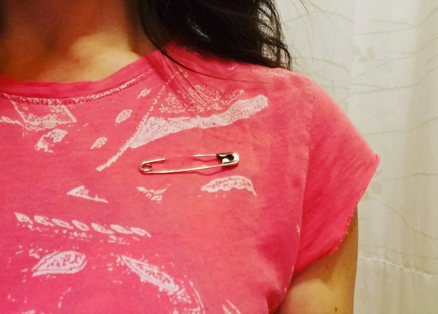 safety pin protest