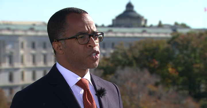<strong>Capehart gave the powerful interview on Channel 4 News last night</strong>