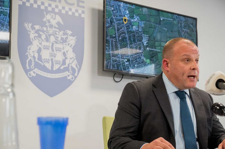 <strong>Detective superintendent Chris Ward speaks to media about the abduction and rape of a teenager; police have now concluded the kidnapping never occurred</strong>