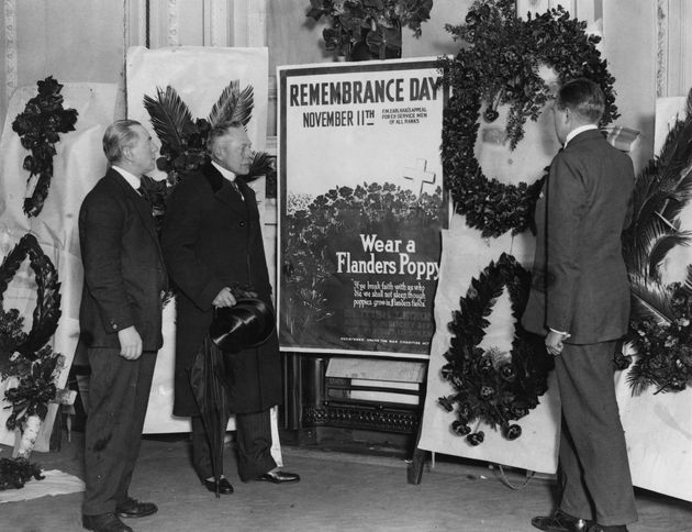 The poppy was introduced after the end of WW1 as a symbol of remembrance