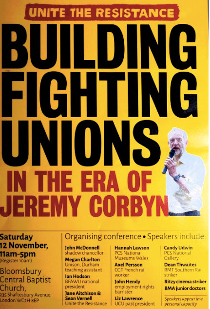 <strong>A poster for the event</strong>
