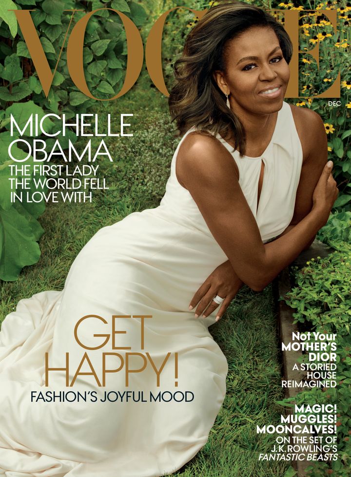 Michelle Obama's December 2016 Vogue cover: More of this, please. 
