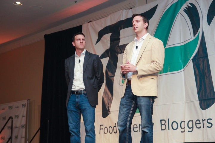 The Edwards brothers address the audience in Denver, Colorado about Auvi-Q coming back to market.