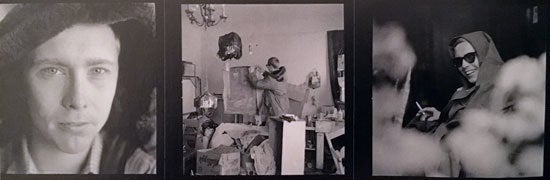 Bruce Conner in his studio, right around the time he arrived in San Francisco from Wichita, Kansas, ca. 1958-59.