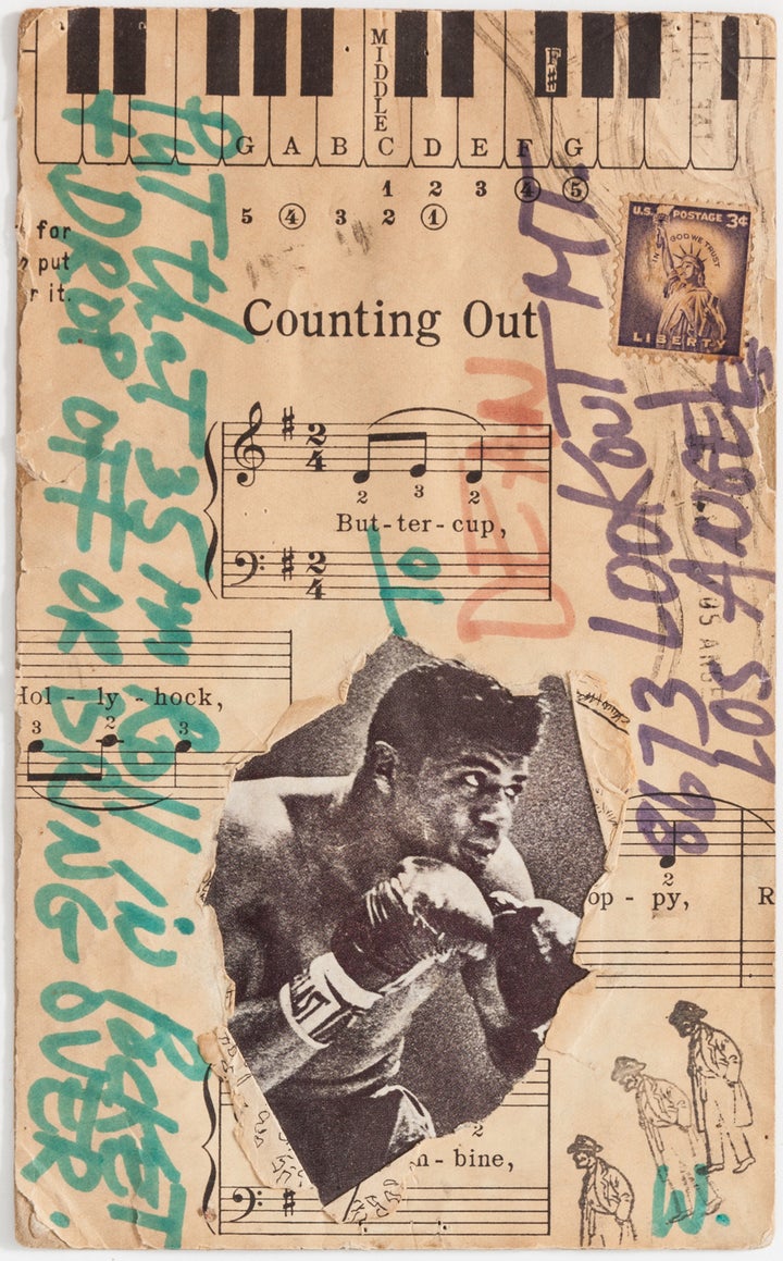 Wallace Berman/Untitled mailer,, 1962
