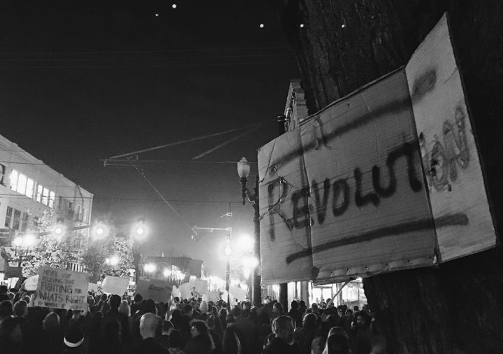 <p>Portland Trump Protest 11/10/16</p>