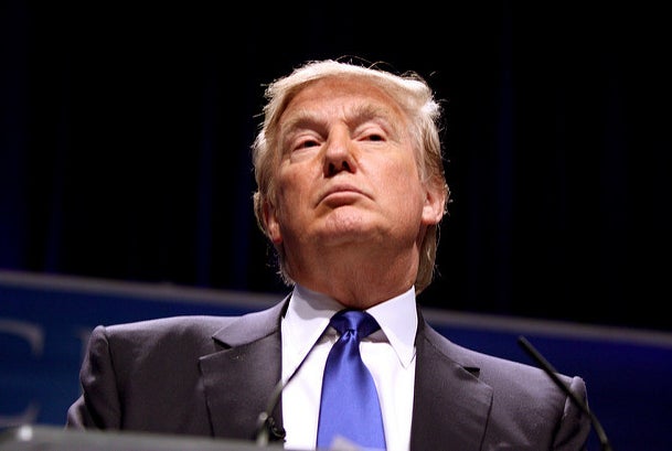 "Donald Trump speaking at CPAC 2011 in Washington, D.C." 