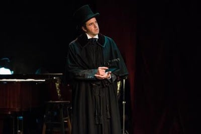 Michael Barrett Austin as the evil Professor James Moriarty in a scene from Baker Street