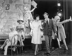 <p>Diahann Carroll and Richard Kiley in a scene from 1962's <strong><em>No Strings</em></strong> (music and lyrics by Richard Rodgers) </p>