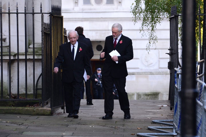 Corbyn's 'gesticulating'. 