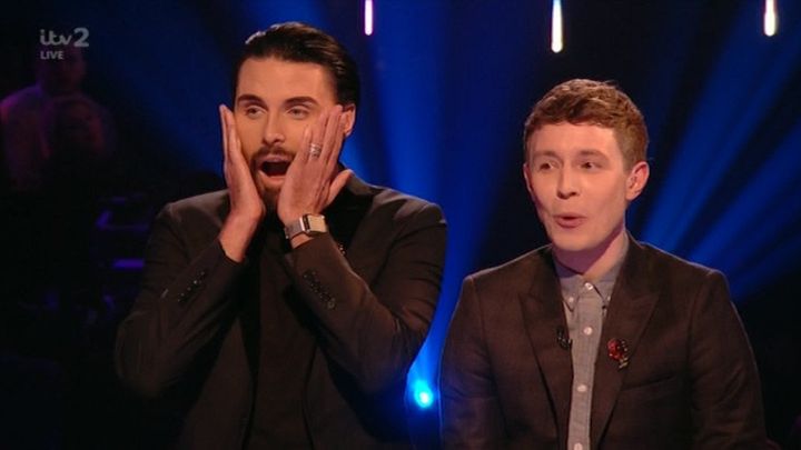 <strong>Michelle's question drew gasps from Rylan and Matt</strong>