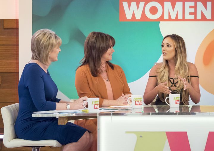 Charlotte Crosby has attacked the 'Loose Women'